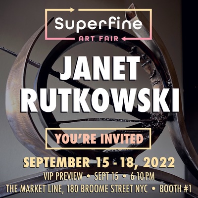 Janet Rutkowski Unveiling New Work At Superfine...